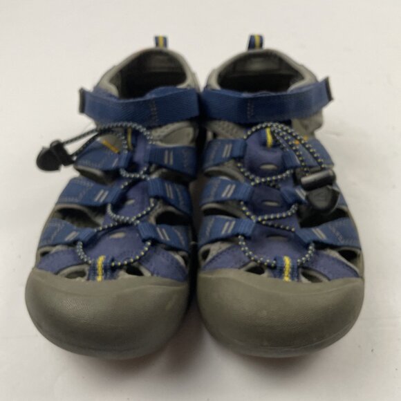 KEEN Newport H2 Sandals Youth Kid Boys Size 5 Blue Water Sports Slip On - Picture 9 of 12
